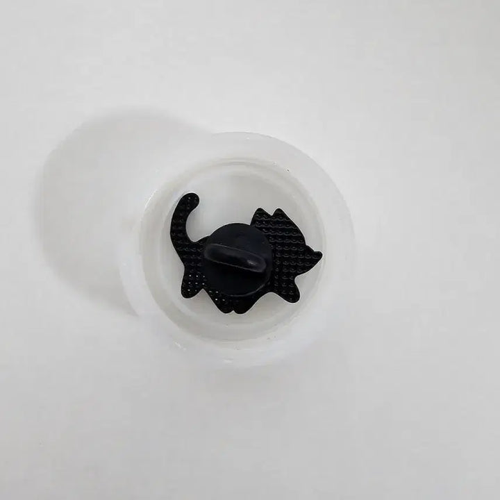 [BUNJANG] Black Cat Enamel Pin / 블랙고양이 뱃지 (새상품)