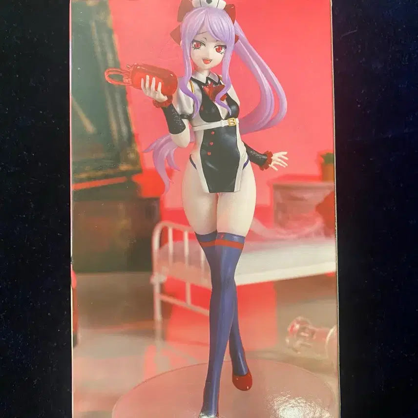 [BUNJANG] Overlord Albedo Nurse Costume Version Figure / 오버로드 vivit 샤르티아 블러드폴른 간호사 코스튬 버전