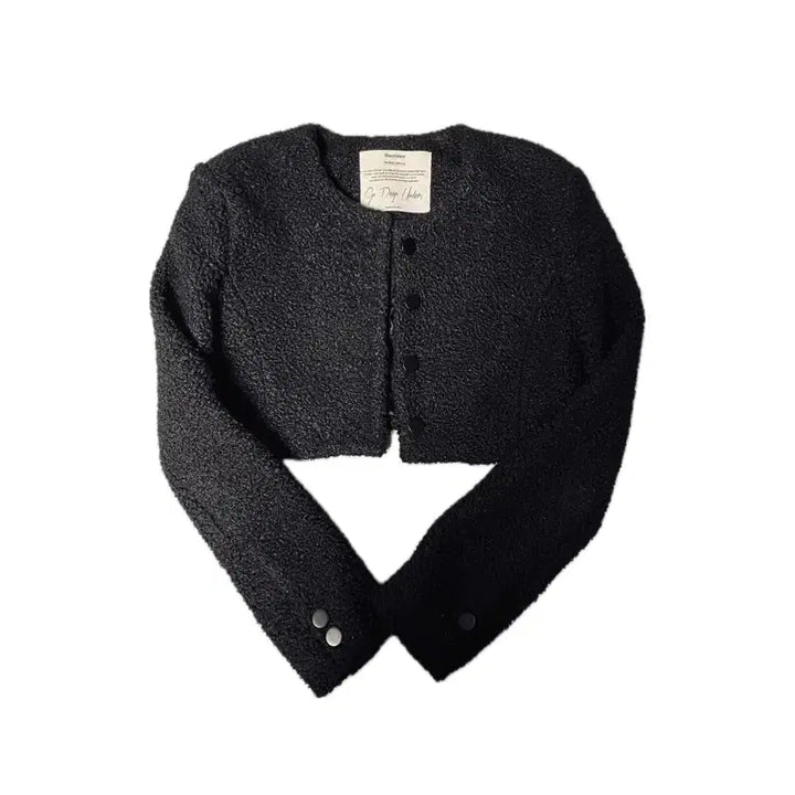 [BUNJANG] threetimes Boucle Crop Jacket / 쓰리타임즈 부클 크롭 자켓 threetimes 뽀글이 자켓