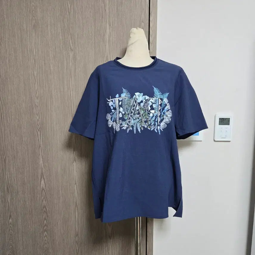[SOLD OUT] 새상품)  PAT 네이비 냉감 반팔 블라우스