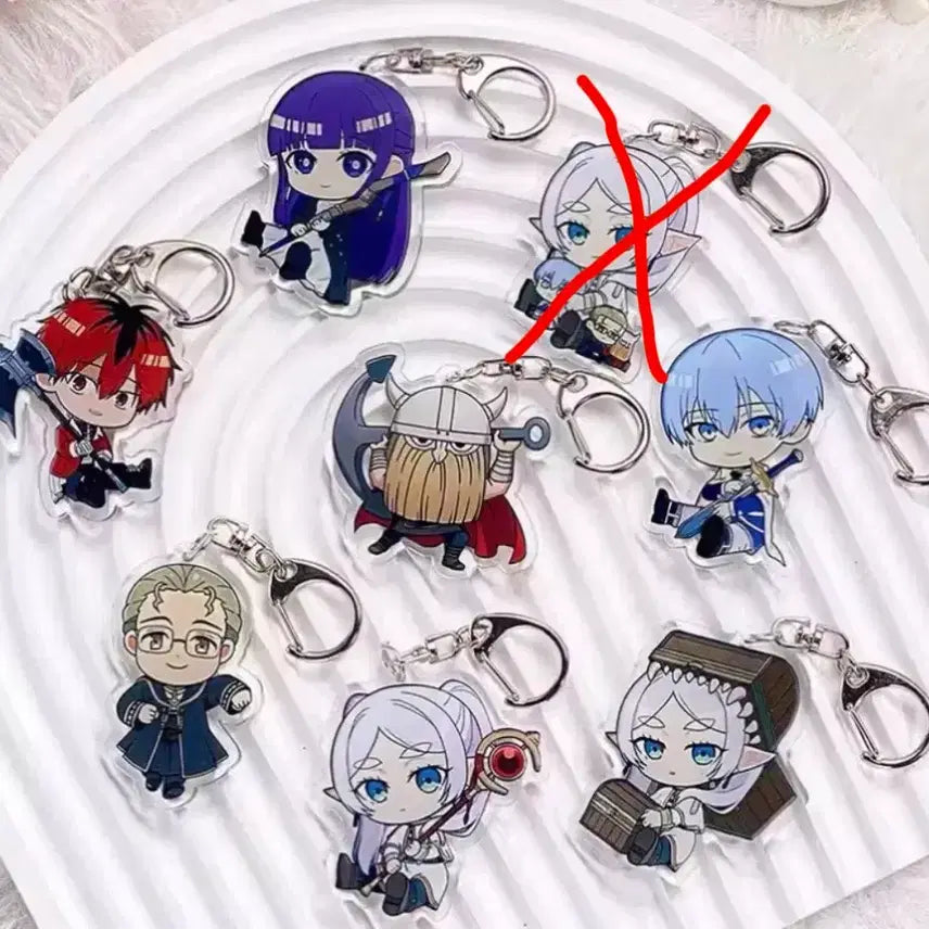 [BUNJANG] Frieren Acrylic Keyring / 장송의 프리렌 아크릴 키링&amp;책갈피