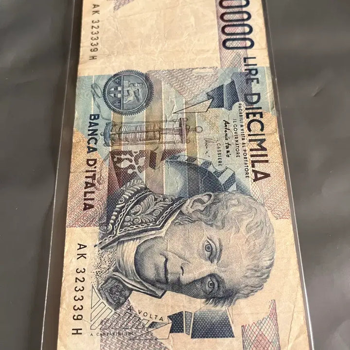[BUNJANG] Italian 10000 Lire Banknote / 이탈리아 10000 리레 지폐(구권)