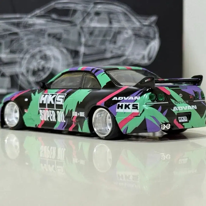 [SOLD OUT] 미니지티 카이도하우스 닛산 gtr33 hks 판매합니다
