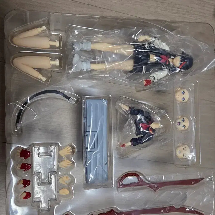 [BUNJANG] Buzzmod Kill la Kill Ryuko Matoi Action Figure Full Set / buzzmod 킬라킬 마토이 류코 액션 피규어 풀세트