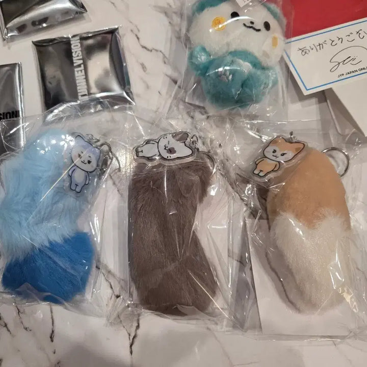[BUNJANG] ITZY Yeji Twinzy Tail Keyring / itzy twinzy 예지 꼬리 키링(새상품)