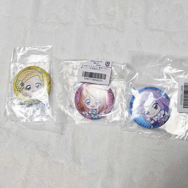[BUNJANG] Aikatsu! Pretty Series Assorted Can Badges Bundle / 아이카츠(아이엠스타) 프리파라 아소토 캔 배지 일괄 (아이카츠)