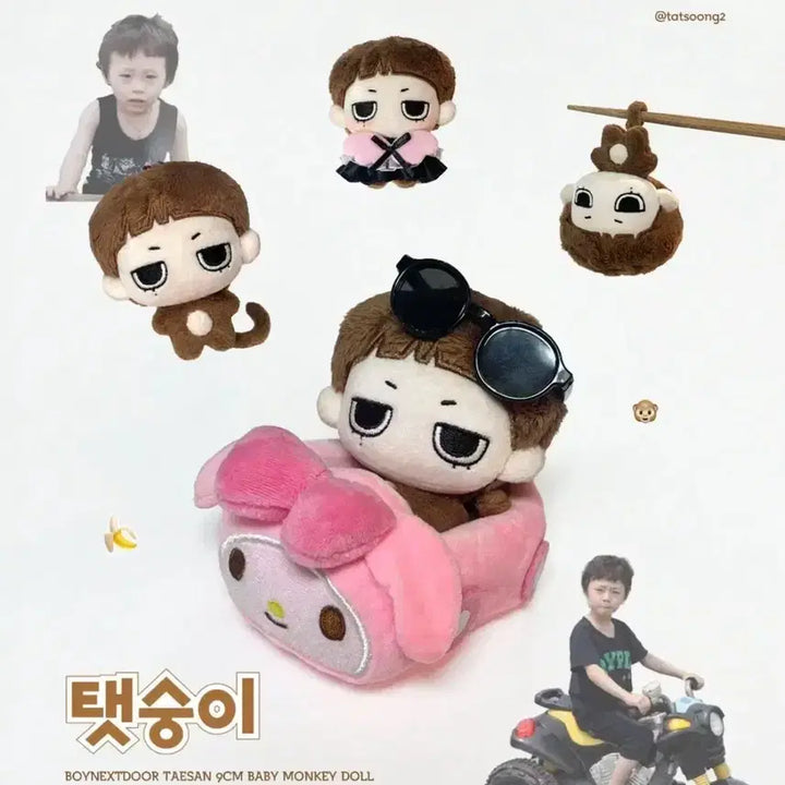 [BUNJANG] BOYNEXTDOOR TaeSan Unofficial Doll / 보넥도 태산 비공굿인형 탯숭이양도