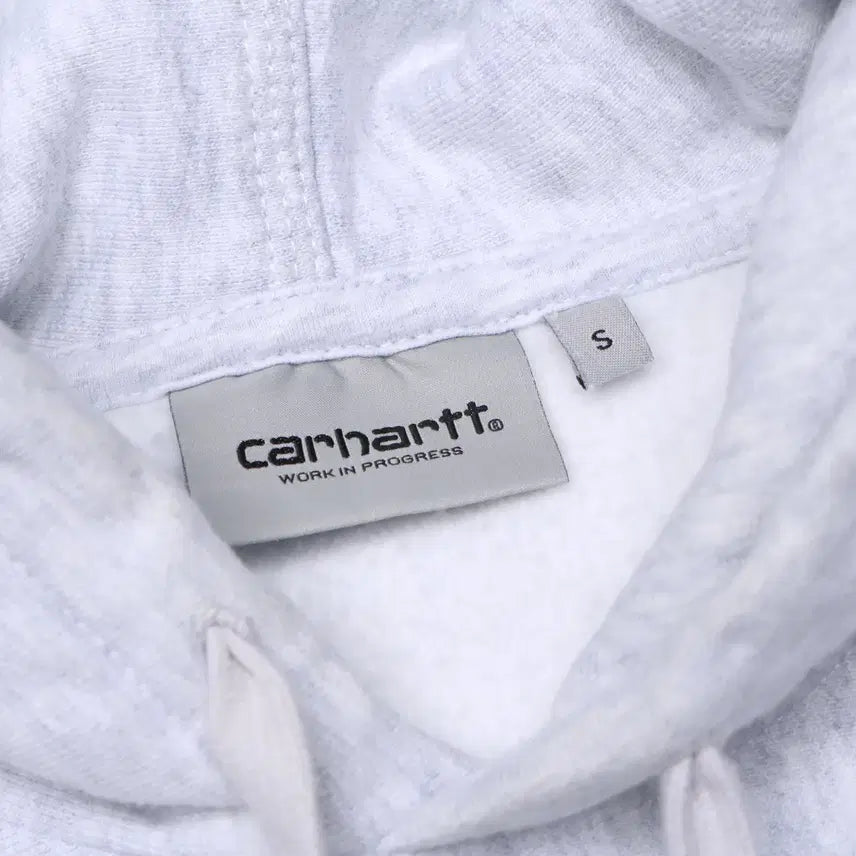 [BUNJANG] Carhartt American Script Hoodie Sweatshirt / [S] 칼하트 후드 아메리칸 스크립트 스웻셔츠