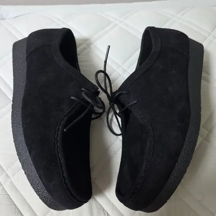 [BUNJANG] GU Moccasin Black Shoes / (280) GU 모카신 블랙