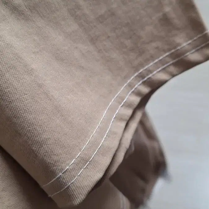 [BUNJANG] Beige Wide Banding Pants / 베이지 와이드 밴딩 팬츠프리사이즈