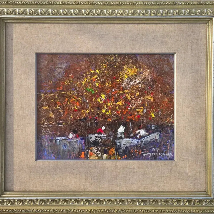 [BUNJANG] Kang In-joo "Washing Place" 1997 Painting / 강인주.  홍대미대. 빨래터.  97년.