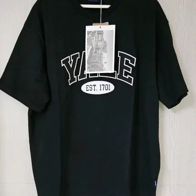 [SOLD OUT] YALE 블랙반팔티  새상품 남성XL
