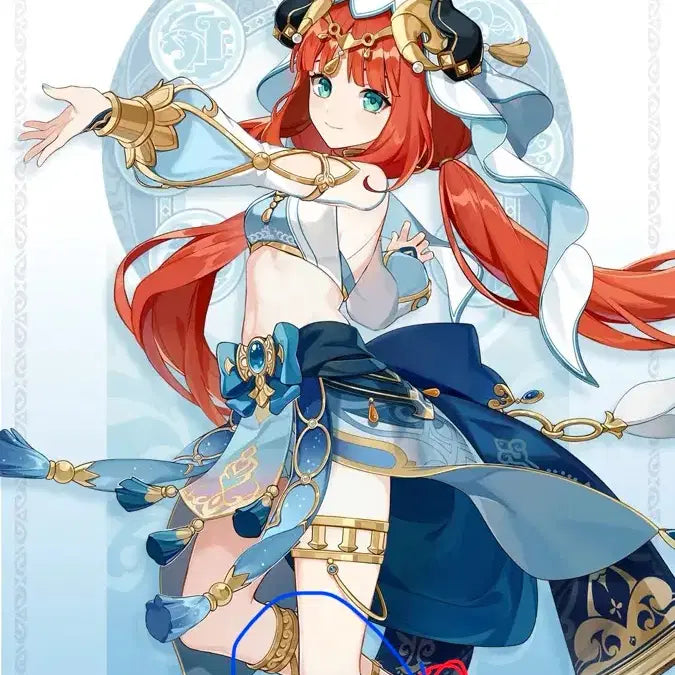 [BUNJANG] Genshin Impact Nilou Cosplay Full Set (Size M) / 원신 닐루 코스프레 풀셋 m