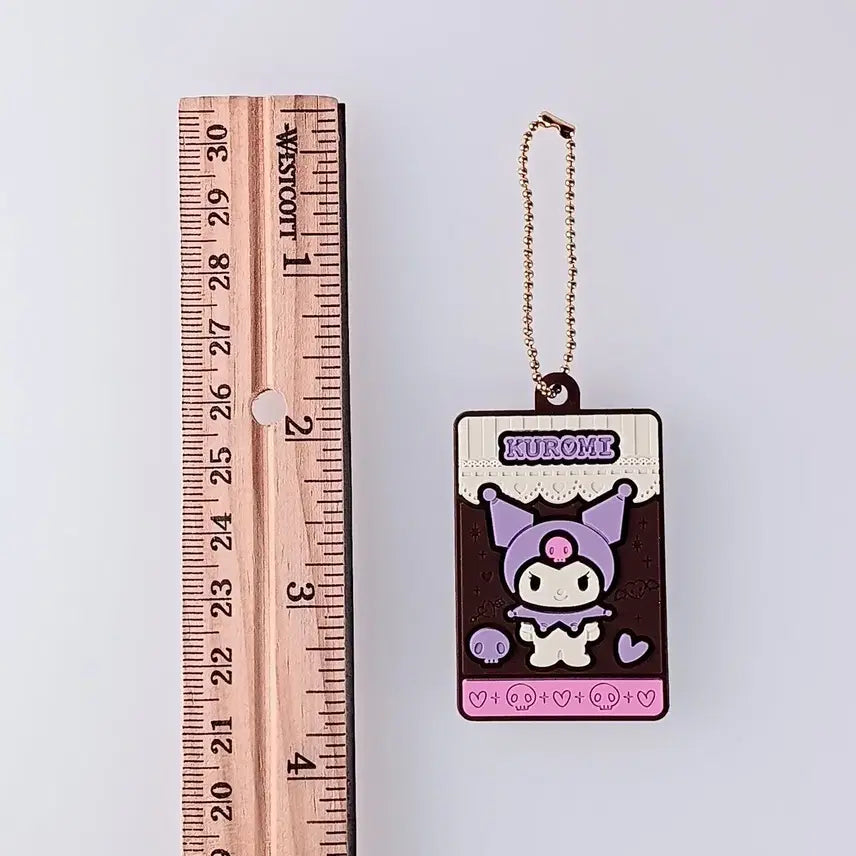 [BUNJANG] Kuromi Limited Edition Gacha Keyring Bundle / 쿠로미 한정판 가챠키링 4종 일괄 1.1