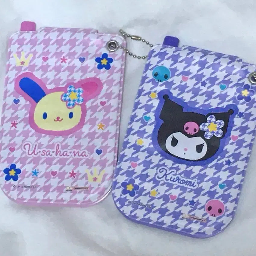 [SOLD OUT] (일괄) 산리오 y2k 폴더폰 포카홀더 쿠로미, 우사하나