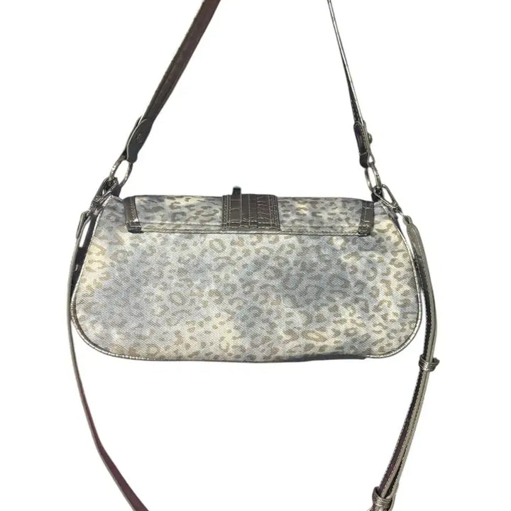 [BUNJANG] Parapere Leopard Print Shoulder Bag / 갸루 호피 숄더백
