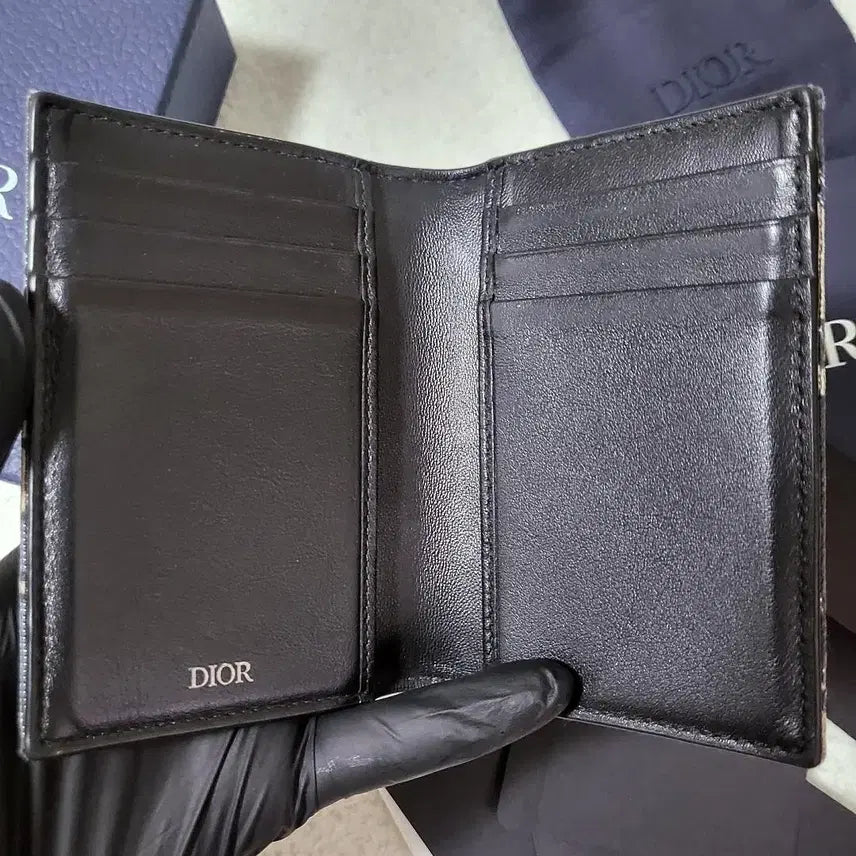 [BUNJANG] Dior Oblique Organizer Card Holder / [25년구매/풀구성] 디올 오블리크 오거나이저 카드지갑