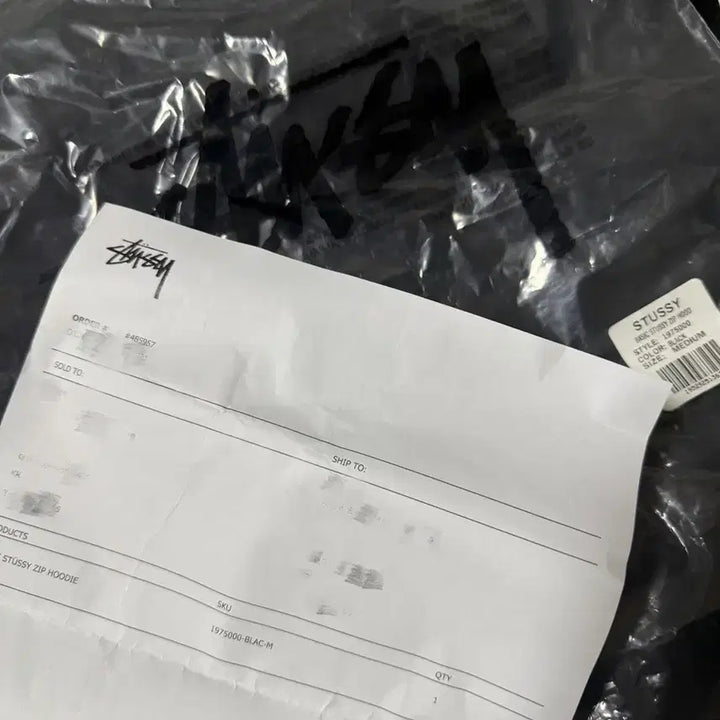 [BUNJANG] Stussy Basic Hoodie Zip-up M / 스투시 베이직 후드 집업 M
