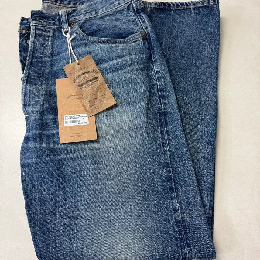 [SOLD OUT] 웨어하우스 1101 미디움인디고 34 (새상품)