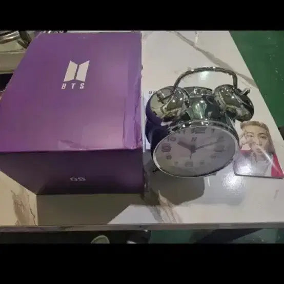[SOLD OUT] BTS 보라색 탁상 시계