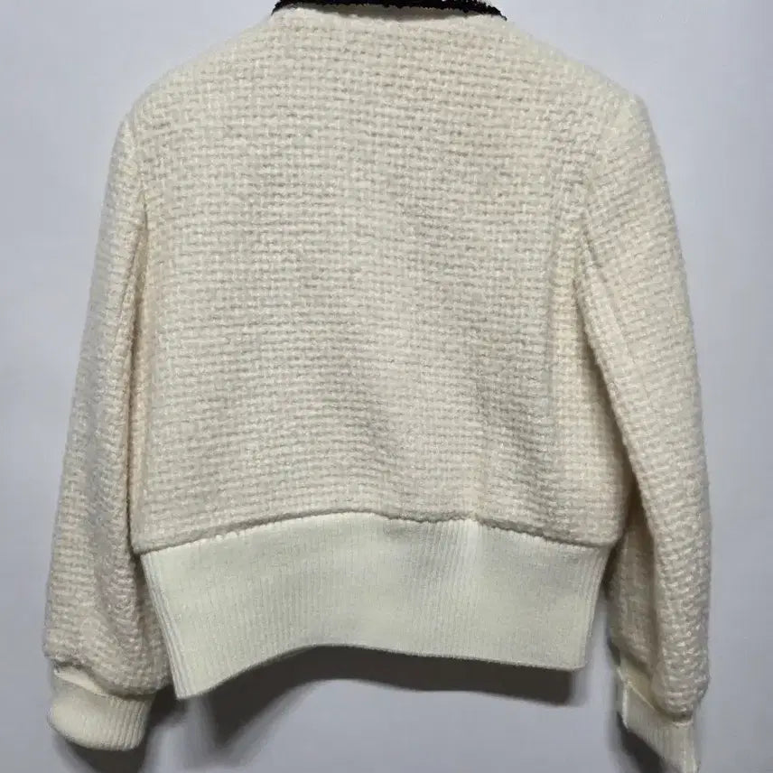 [SOLD OUT] (3) 66 마쥬 아이보리 트위드 자켓
