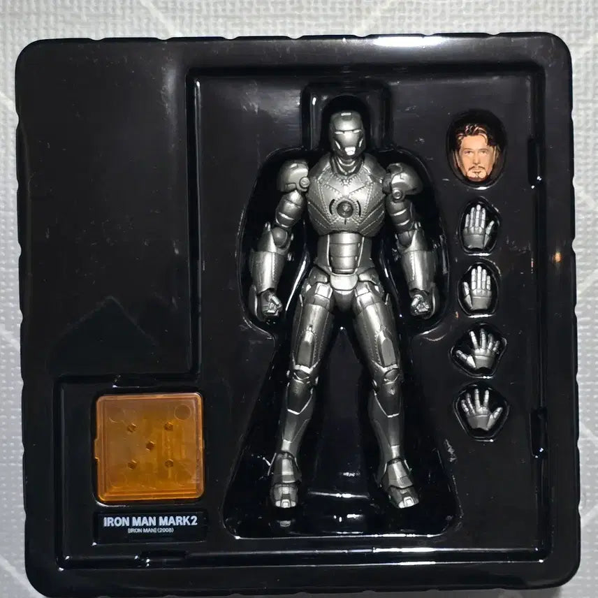 [BUNJANG] Kaiyodo Revoltech Iron Man Series Bundle Set / (덤추가)카이요도 아이언맨 리볼텍시리즈+마크5 레이싱수트,헤드