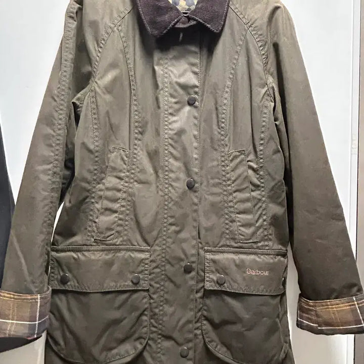 [BUNJANG] Barbour Waxed Jacket Brown UK 8 / 바버 왁스자켓 브라운 uk8