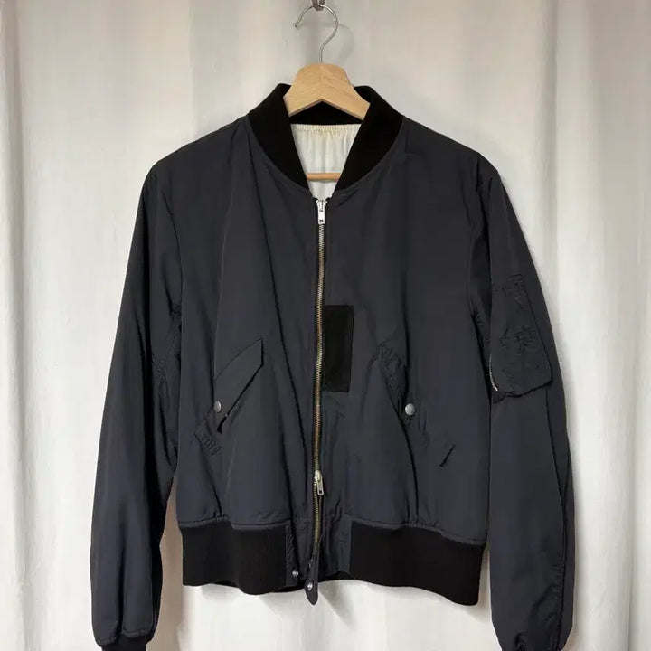 [BUNJANG] The Letters 14FW MA-1 Bomber Jacket / 더 레터스 14fw MA-1 봄버 자켓