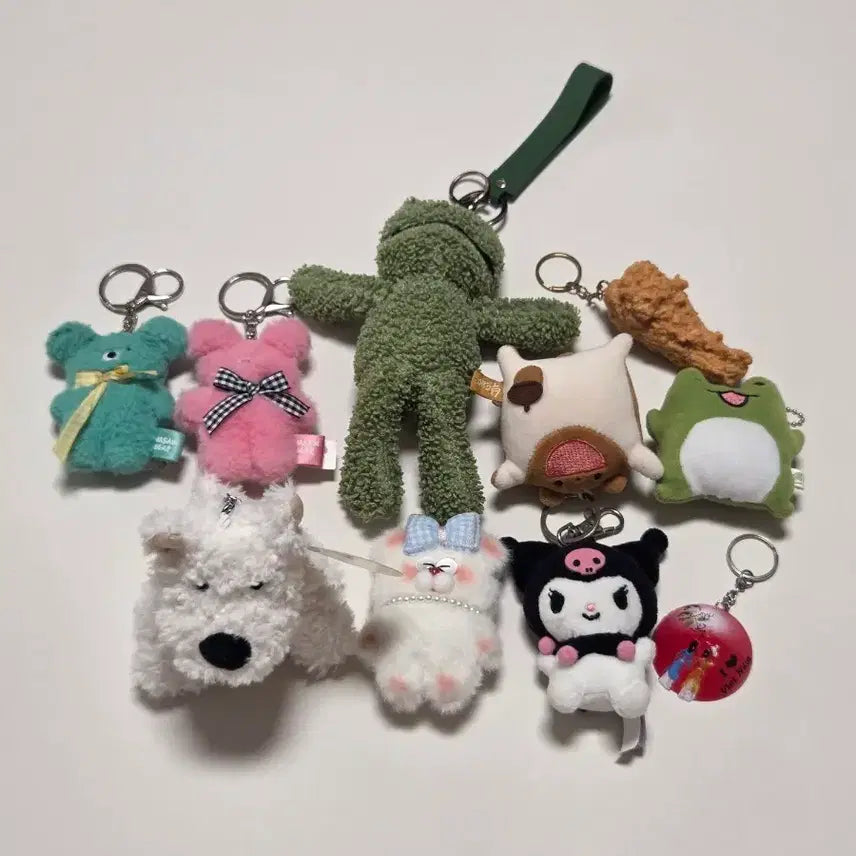 [BUNJANG] Doll Keyring Bundle Set / 인형 키링 일괄