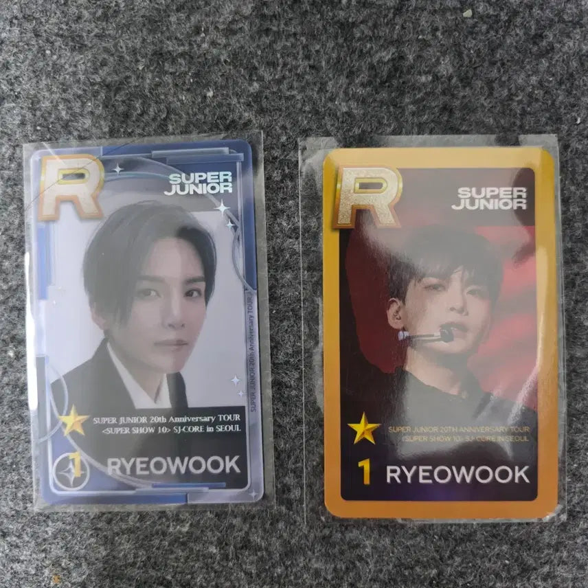 [BUNJANG] Super Junior Ryeowook Photocard Bundle Set / 슈퍼주니어 려욱 포토카드 2장 일괄