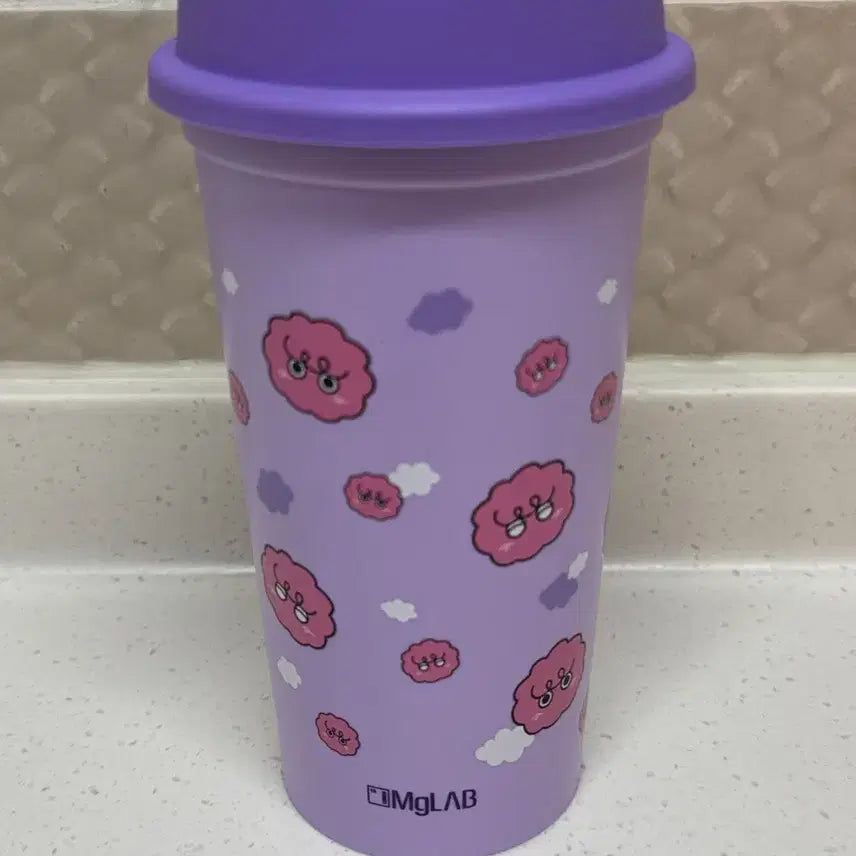 [BUNJANG] SHINee Key Boksili Reusable Cup Tumbler / 샤이니 키 마그랩 복실이 리유저블컵 텀블러