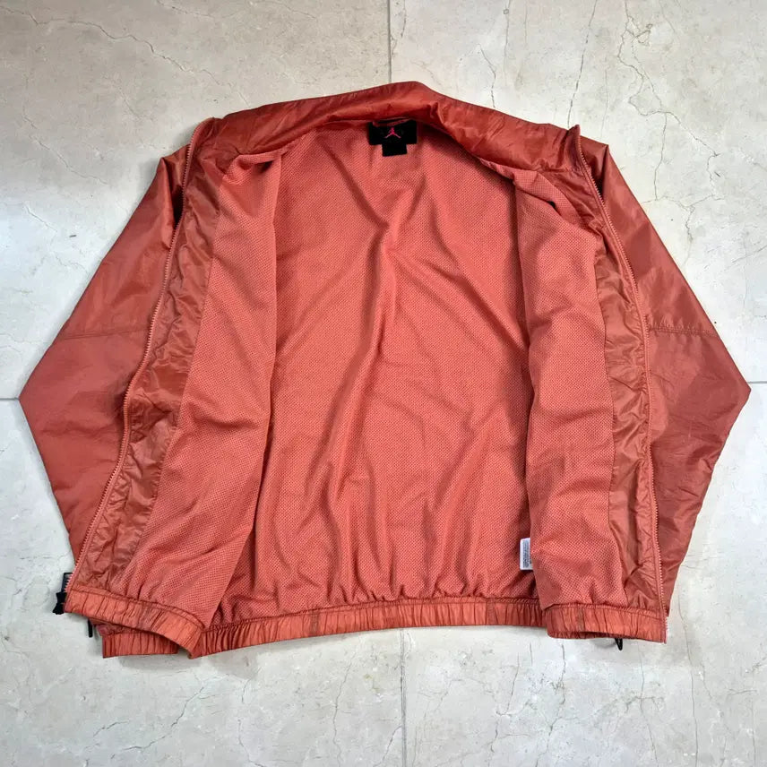 [SOLD OUT] 조던 / S/S 오렌지 세미오버 에슬레저 집업 자켓 / L