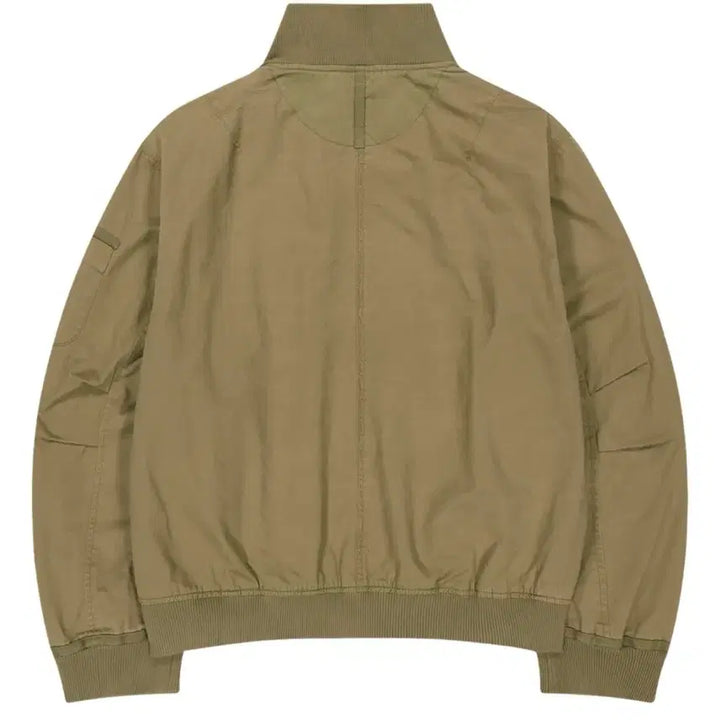 [BUNJANG] Coyseio Dusty Cotton Bomber Jacket Beige / 코이세이오 coyseio 더스티 코튼 봄버 자켓 베이지 1사이즈