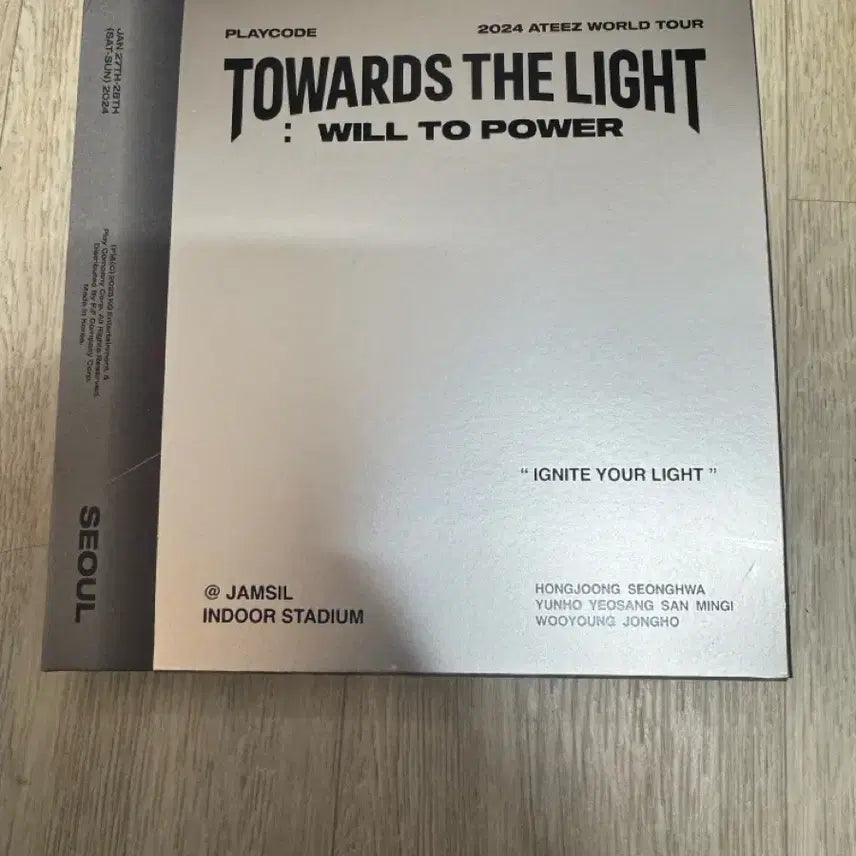 [BUNJANG] ATEEZ Towards The Light Seoul Concert Playcode / 에이티즈 Towards The Light 서울콘서트 플레이코드