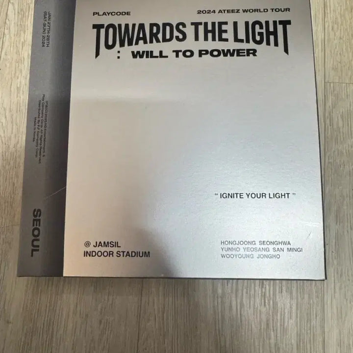 [BUNJANG] ATEEZ Towards The Light Seoul Concert Playcode / 에이티즈 Towards The Light 서울콘서트 플레이코드