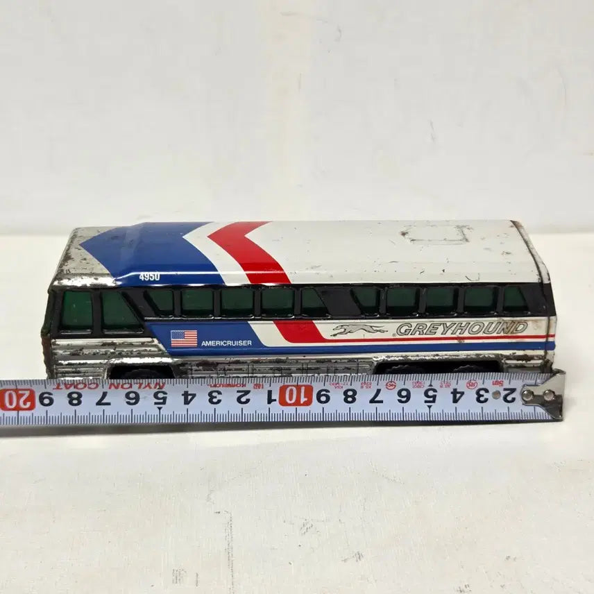 [BUNJANG] 1979 Greyhound Bus Tin Model / 1979년 일본 틴토이  그레이하운드 버스 모형 틴