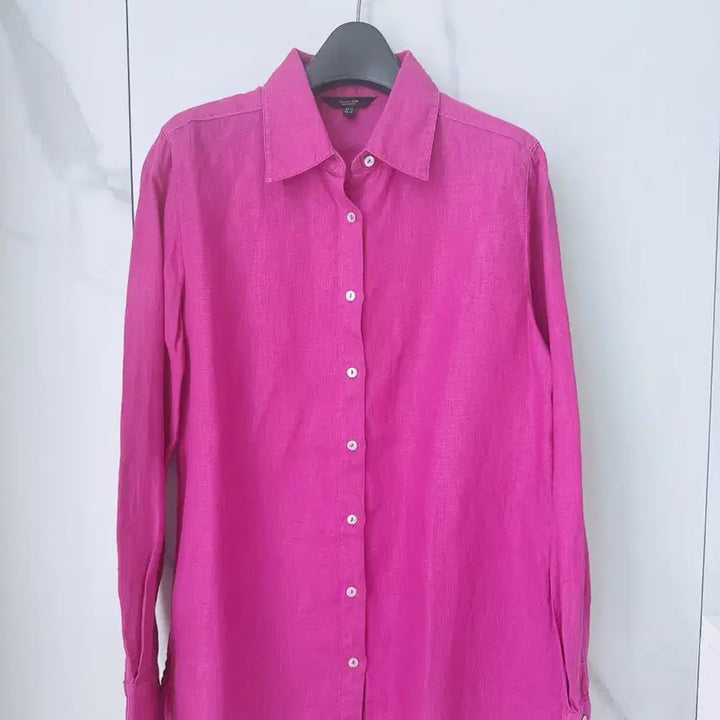 [BUNJANG] Massimo Dutti Linen Shirt Violet / (1회 착용) 마시모두띠 린넨 셔츠 바이올렛