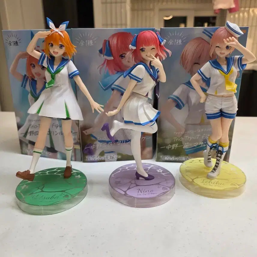 [SOLD OUT] 5등분의 신부 마린룩 피규어 일괄