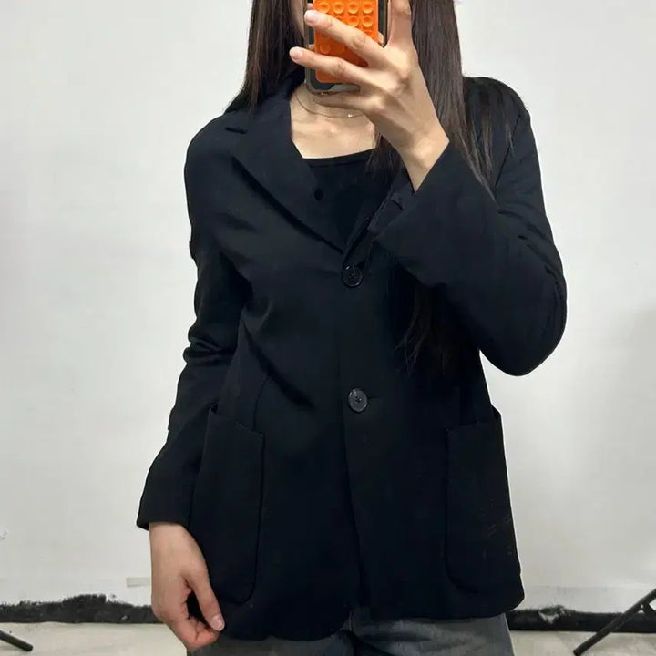 [BUNJANG] Jil Sander Two-Button Single Blazer Black / 질샌더 투버튼 싱글 블레이저 블랙
