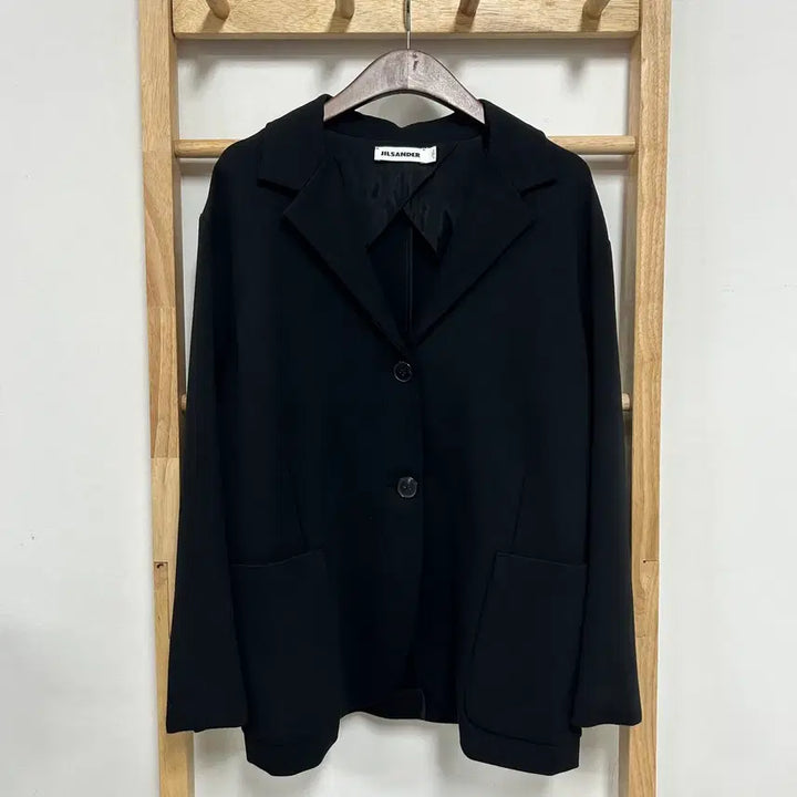 [BUNJANG] Jil Sander Two-Button Single Blazer Black / 질샌더 투버튼 싱글 블레이저 블랙