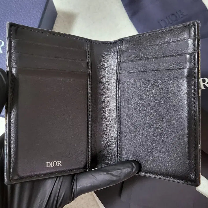 [BUNJANG] Dior Oblique Organizer Card Wallet / [25년구매/풀구성] 디올 오블리크 오거나이저 카드지갑