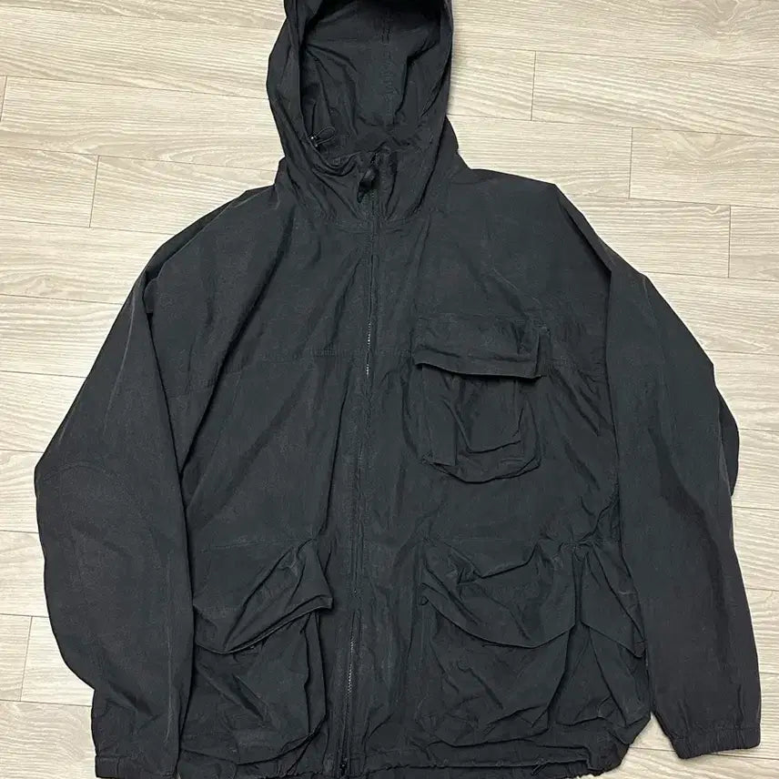 [BUNJANG] Snow Peak Indigo CN Parka Black L / [L size] 스노우피크 인디고 CN파카 블랙