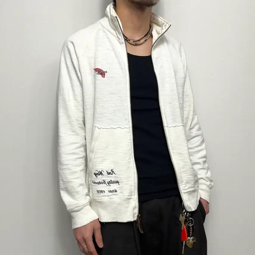 [BUNJANG] Redwing Vintage Cotton Zip-Up Jacket / Redwing 레드윙 빈티지 코튼 스웻 집업자켓