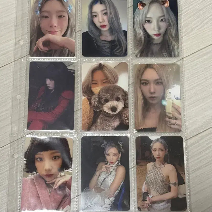 [BUNJANG] Taeyeon INVU Photocard Bundle Set / 태연 INVU 포토카드 일괄