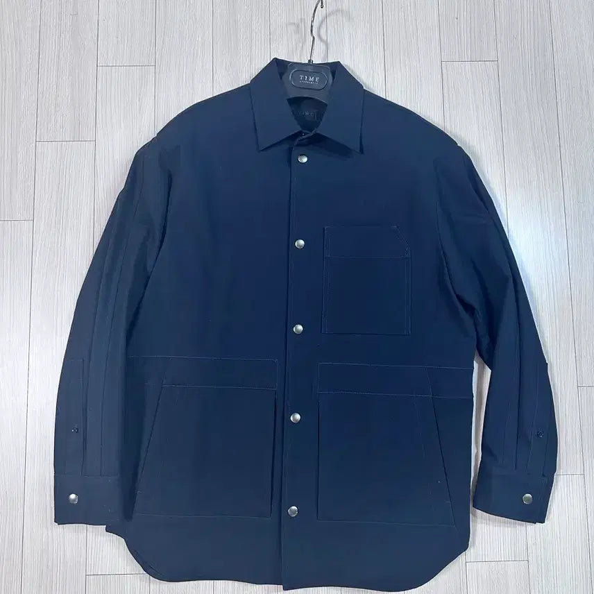 [SOLD OUT] 타임옴므 다크네이비 워크아웃자켓