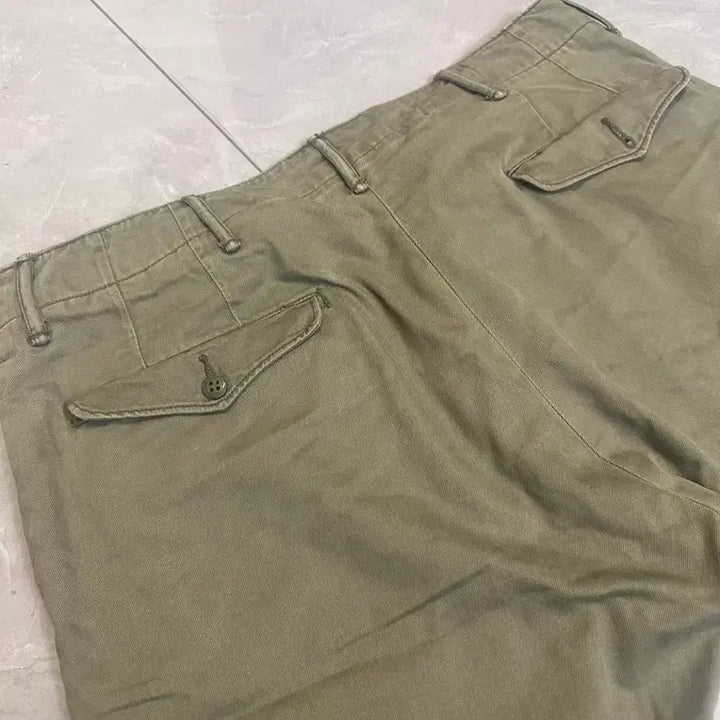 [SOLD OUT] Rrl 더블알엘 카키 팬츠 33