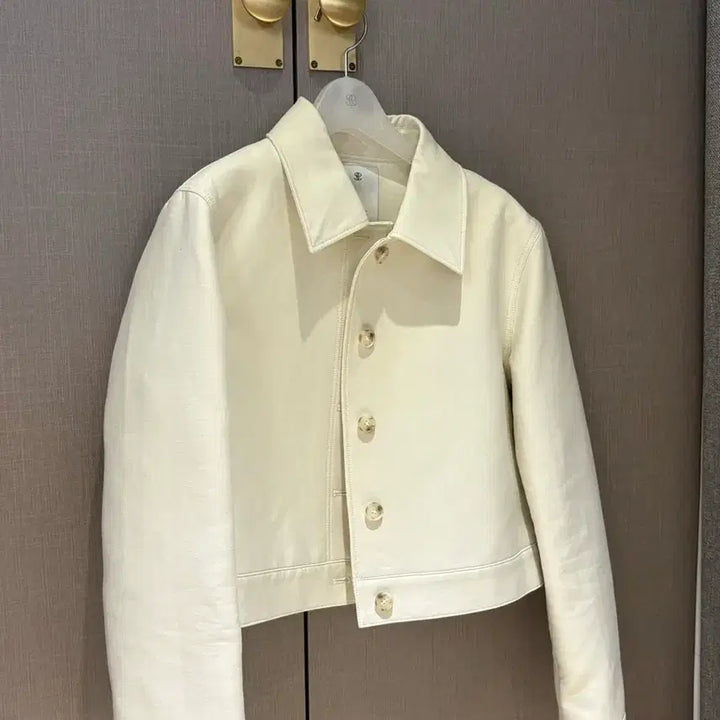 [SOLD OUT] SIE 시에 레너 스티치 크롭 자켓 1 (크림)