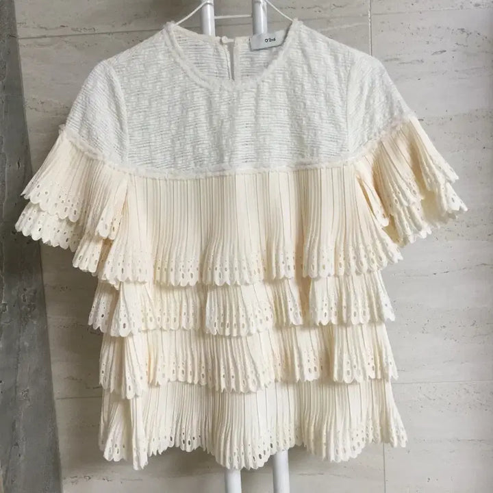 [SOLD OUT] 오즈세컨 플리츠 블라우스 55