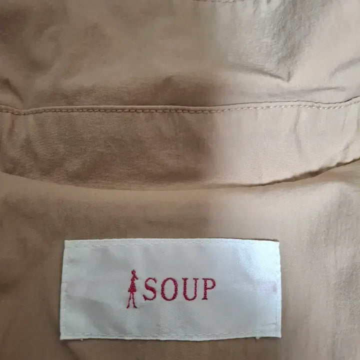 [BUNJANG] SOUP Beige Coat / SOUP 코트 66날씬77