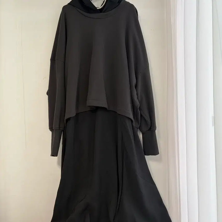 [BUNJANG] SYSTEM Charcoal Dress / 한섬 SYSTEM 시스템 원피스 마인 타임 오즈세컨 SJ